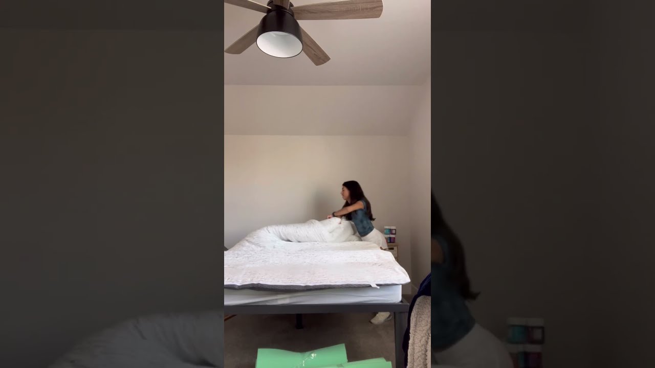 The Best Addition To A DORM Bed