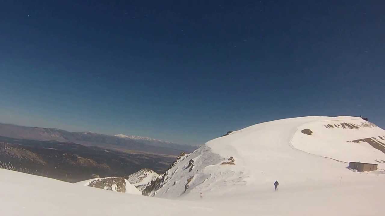 Mammoth Mountain Top Of Cornice Bowl Youtube