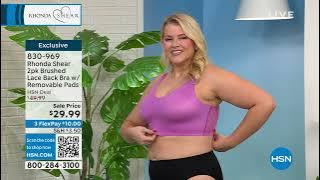 HSN | Rhonda Shear Intimates & Loungewear 01.08.2024 - 02 PM