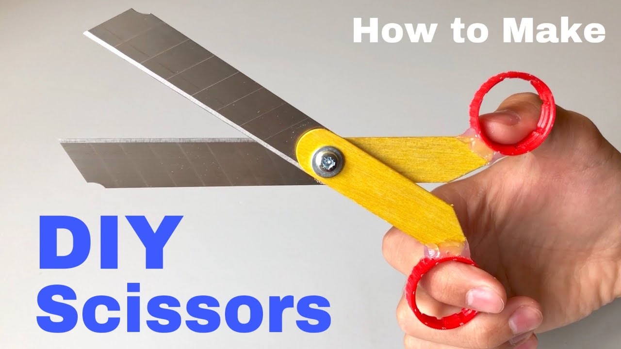 🔥Wow ! How to making Scissors with cardboard DIY