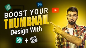 How to boost your youtube thumbnail design with AI | AI দিয়ে থাম্বনেইল ডিজাইন |