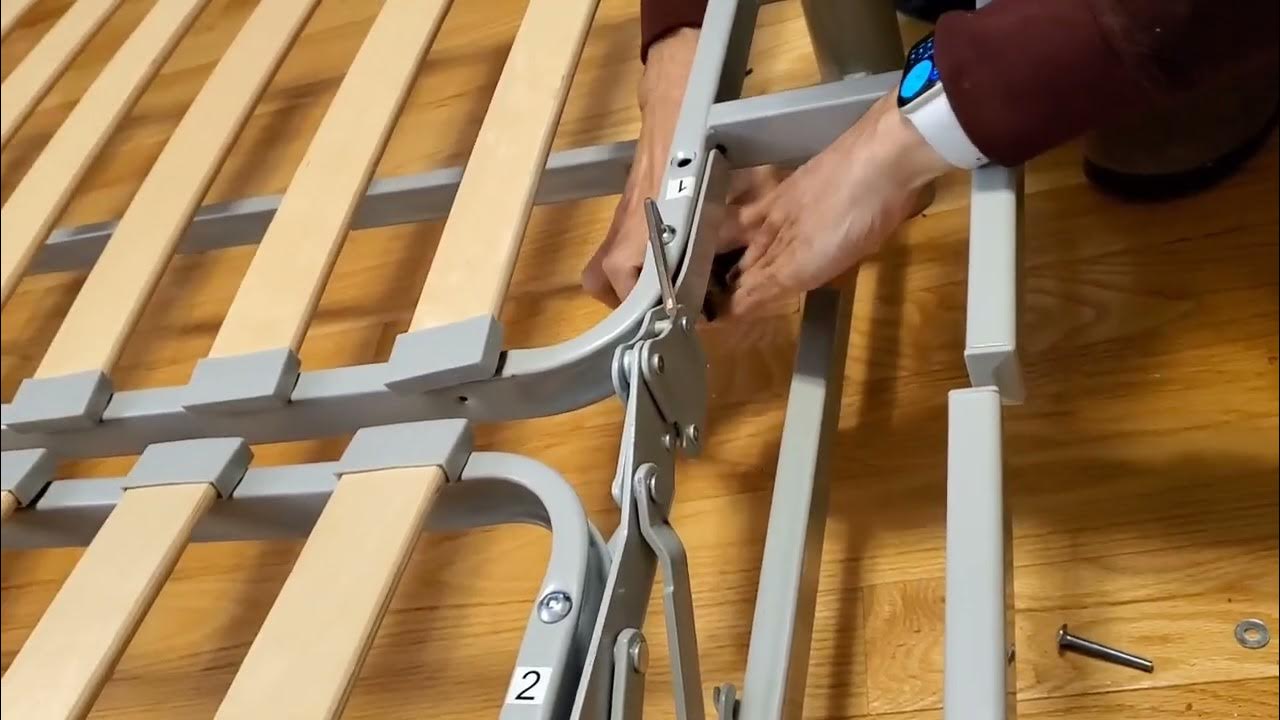 How to Take Apart an IKea Futon Sofa YouTube