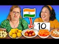 Mexican moms try indian food desserts