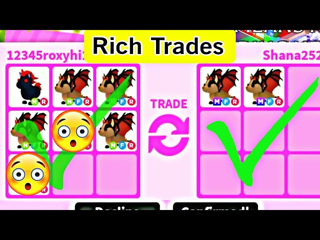 I Joined A SUPER RICH TRADING server in ADOPT ME! (ROBLOX) 