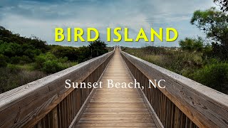 Landscape Photography: StunningSecluded Bird Island - Sunset Beach, NC