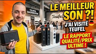 Pourquoi tout le monde parle de cette marque d'enceintes allemande ? Visite chez Teufel.