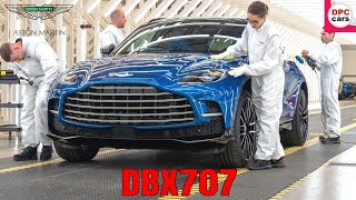 Aston Matin DBX707 First Customer Car Production