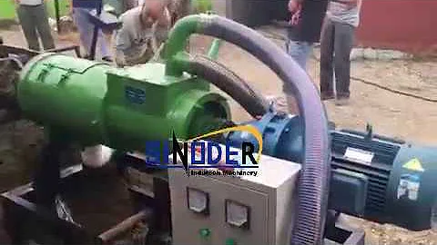 solid liquid Separator animal  manure dewatering machine   from Sinoder 2