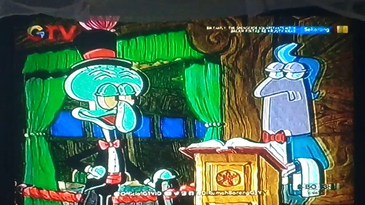 SpongebobSquarpans spongebob  dan  patrick  menjual coklat 