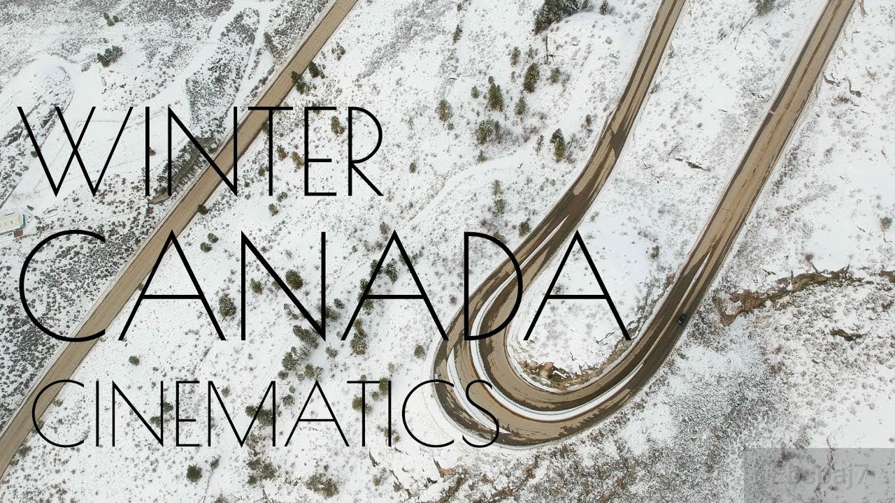 DJI Spark Cinematic Footage | Canada Winter