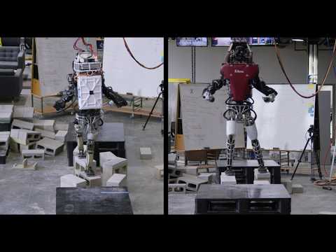 This video shows the impressive tech behind robots walking on rough terrain