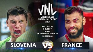 Slovenia vs France | Men's VNL 2024