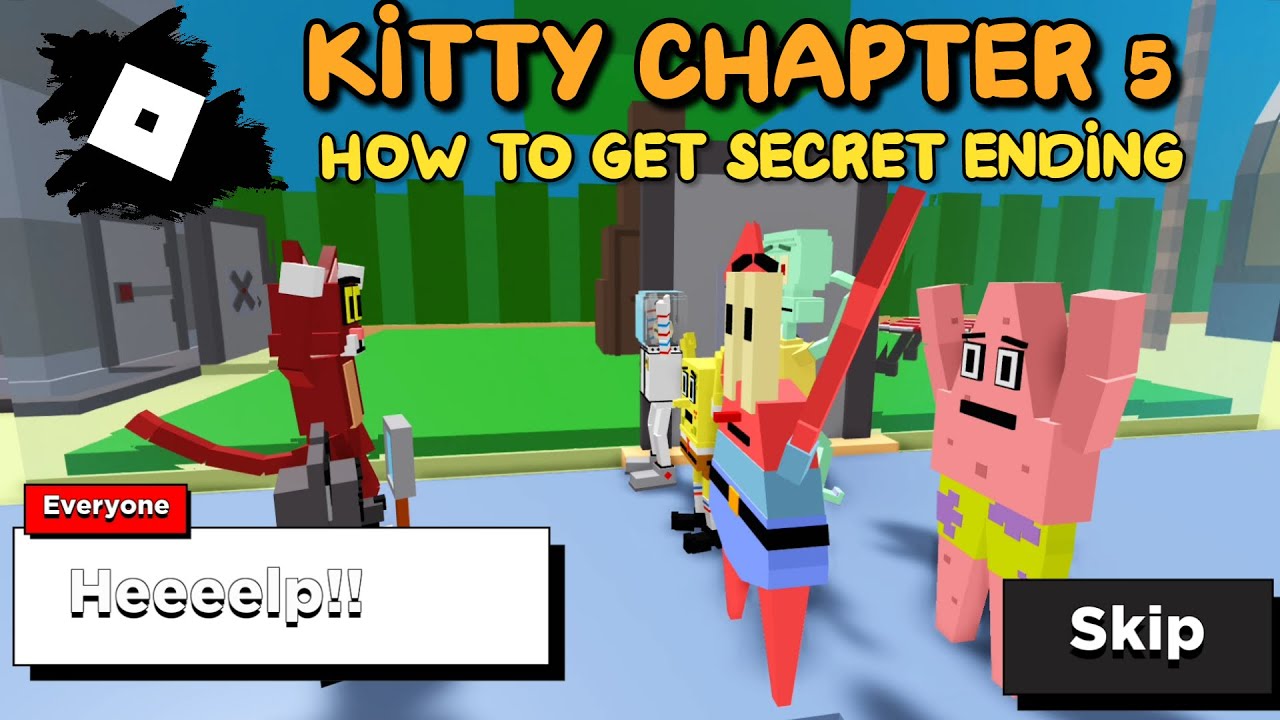 How To Get Kitty Chapter 5 Secret Ending Roblox Youtube - thinknoodles roblox kitty chapter 6