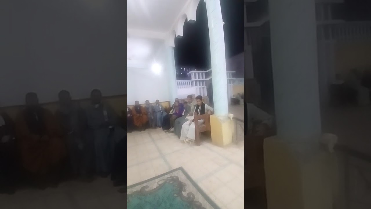 الشيخ محمد البنزارى من السهرة الرمضانية المقامة من ديوان عائله ابو زيد بقرية الدناقلة مركز المنشاه 