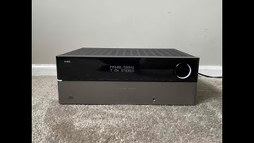 How to Factory Reset Harman Kardon AVR 2650 7.1 HDMI Home Theater Surround Receiver
