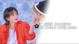 Jihen moments on world tour 2024 .🧡
