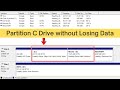 How to Partition C Drive in Windows 11/10 [without Formatting]