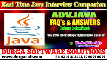Java Interview Companion|| Java || What are the benefits of PreparedStatement over Statement?