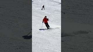 Flying Down the Mountain Like a Rocket! 🚀🎿