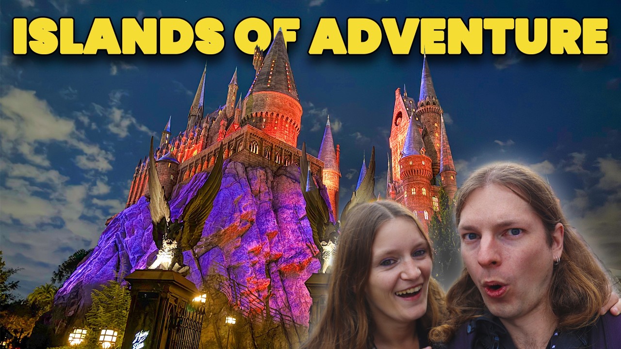 We HADDEN GEEN IDEE dat dit ZO VET was! 😍 (ISLANDS OF ADVENTURE Eerste Keer)