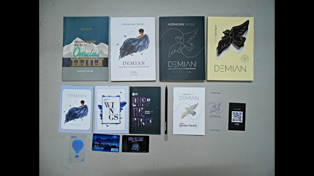 🇻🇳 UNBOXING SÁCH: Demian: Câu Chuyện Tuổi Trẻ Của Emil Sinclair - YouTube