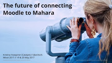 The future of connecting Moodle to Mahara