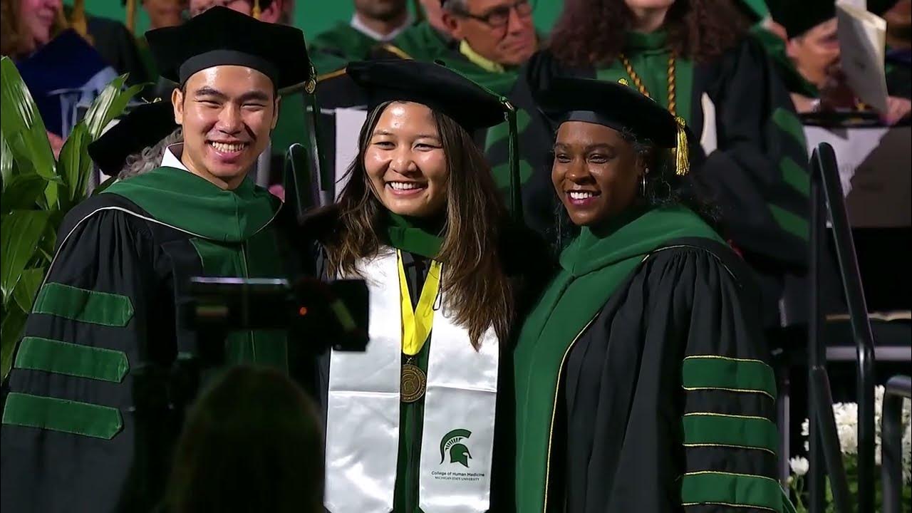 Michigan State University College of Human Medicine Commencement 2023 YouTube