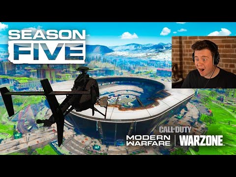 playing NEW Season 5 of Warzone - playing NEW Season 5 of Warzone
