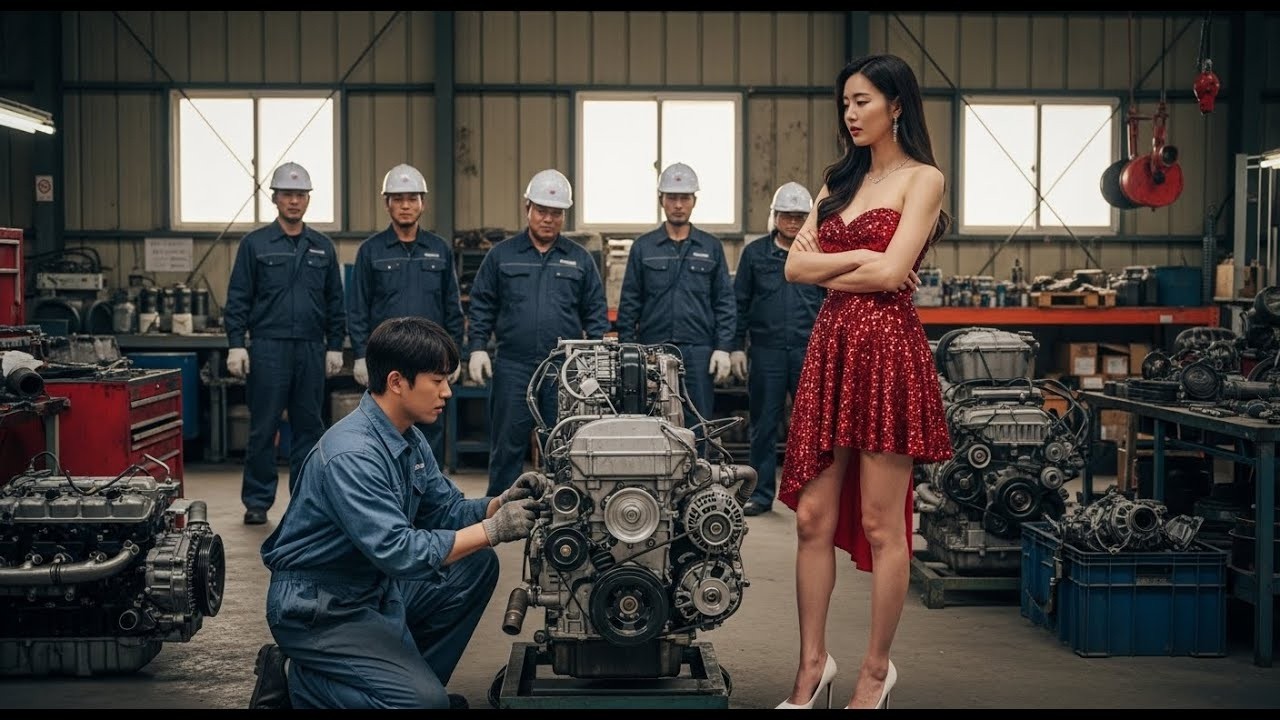 10년 동안 누구도 못 고친 엔진… “이 엔진을 고치면… 나와 결혼하라고 ” 빈정대던 여CEO, 30분 뒤 얼굴이 새하얘졌다