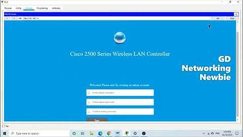 Wireless LAN Controller WLC - Configure a Basic WLAN using WPA2 PSK using GUI in Packet Tracer