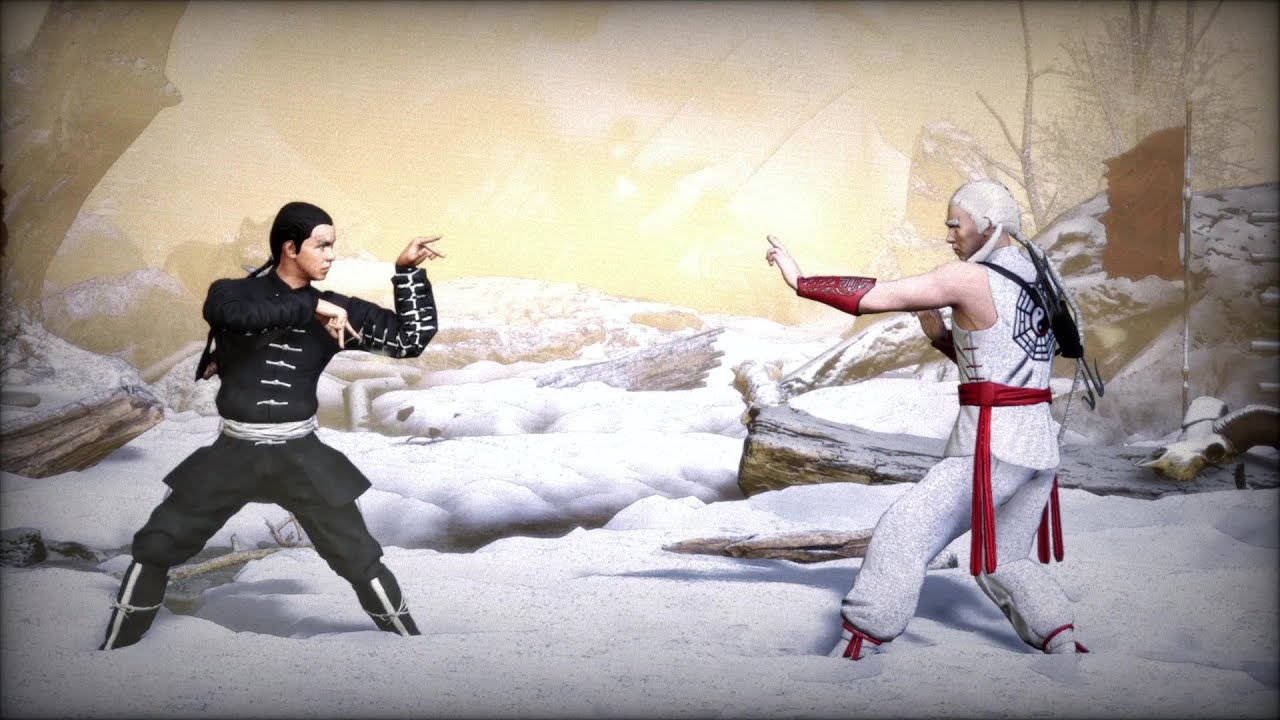 Shaolin vs Wutang Legends - David Chiang - Mantis Fist VS Carter Wong - 8 Diagram Fist