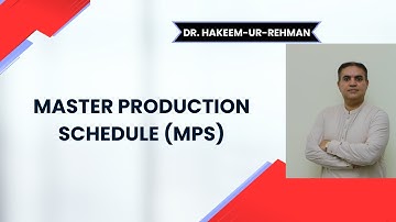 Master Production Schedule (MPS) Explained | Link to Aggregate Planning & Capacity Alignment
