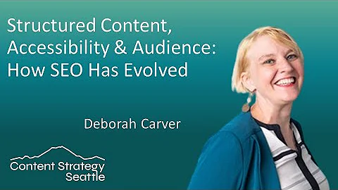Structured content, accessibility and audience: Ho...