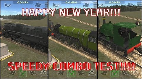 CAN THE NEW LOCOMOTIVES DO THE SPEEDY COMBO ? ! ? ! | Train and Railyard Simulator
