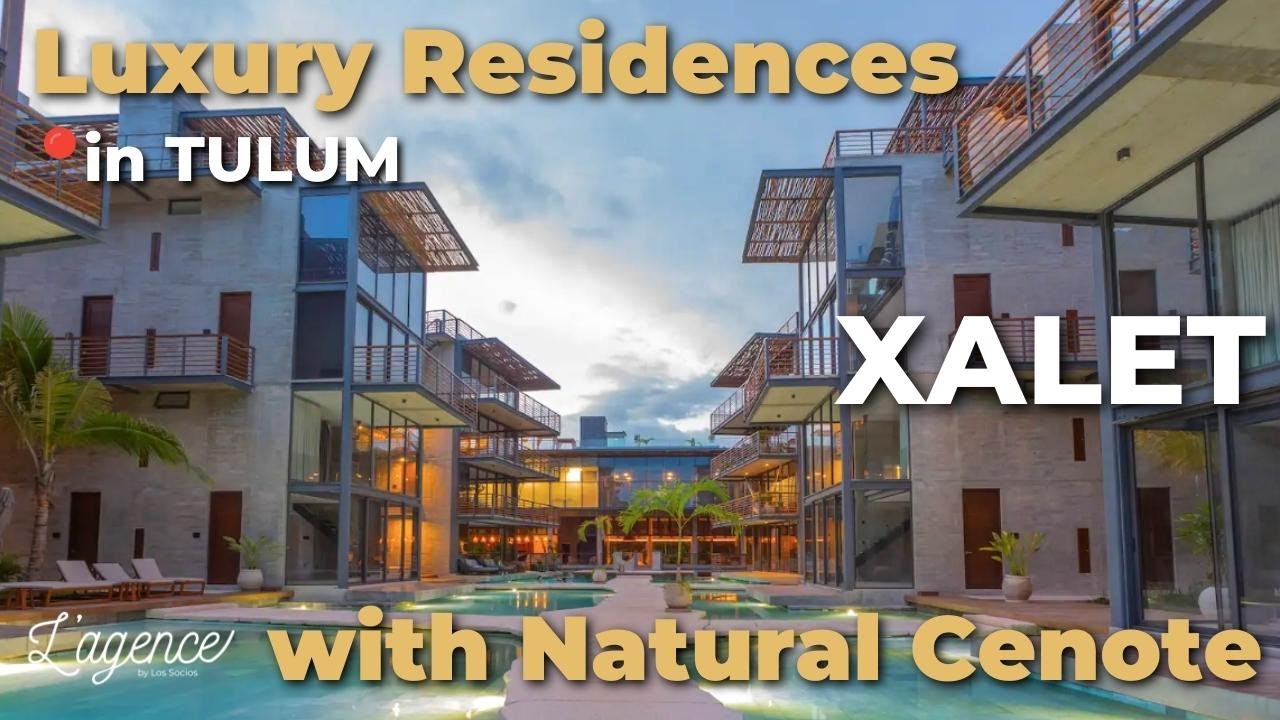 XALET I EXTRAORDINARY RESIDENCES with NATURAL CENOTE in TULUM - YouTube
