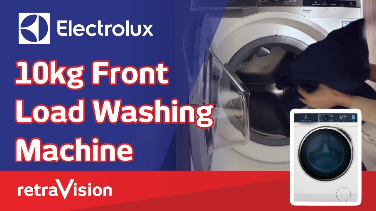 Vapour Refresh Electrolux 10kg Front Load Washing Machine YouTube Vapour Refresh Electrolux 10kg Front Load Washing Machine YouTube