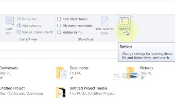 Make Windows 10 File Explorer Open to This PC Instead of Quick Access