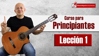 Curso de guitarra para principiantes, lección 1 - Posición