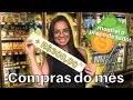 COMPRAS DO MÊS | Mostrei todos os preços!