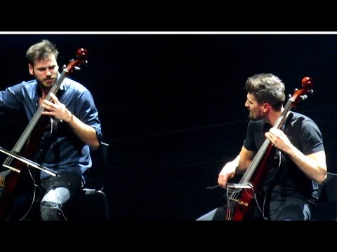 2CELLOS LIVIN ON A PRAYER Live Barclay Center NY 4 3 22