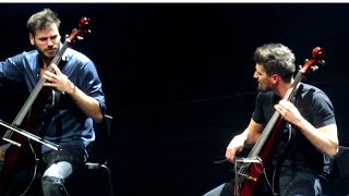 2CELLOS - LIVIN' ON A PRAYER - Live @Barclay Center,NY - 4/3/22