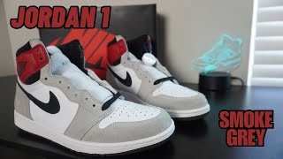 Jordan 1 OG High Retro Smoke Grey Review & On Feet