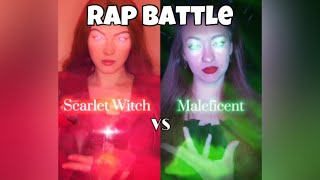 #pov Scarlet Witch and Maleficent have a rap battle! (Collab: @CrazyCae ❤️) Resimi