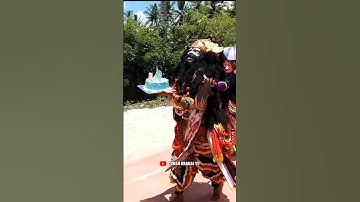 Jaranan Buto Bawain Kue Ulang Tahun #shorts