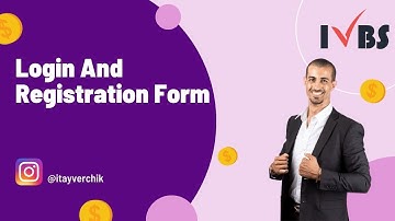 How To Create A Login And Registration Form In Elementor Pro - Itay Verchik IVBS SEO / PPC