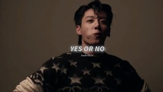 Yes or No - Jungkook (sped up + reverb)