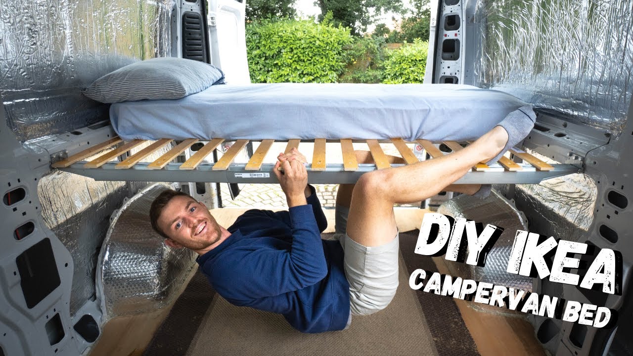 SUPER STRONG & SIMPLE IKEA CAMPERVAN BED