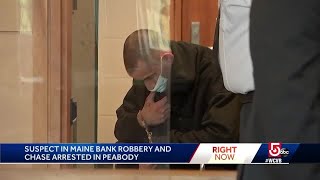 Bank robbery suspect arrested after violent struggle