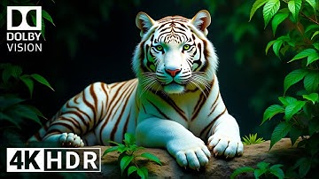 4K Wild Animals Of The Jungle l QLED Demo In HDR Dolby Vision Ultra HD 60fps