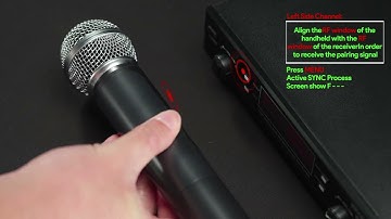 innopow WM333 How to set up, change the best frequency channel, connect TV home karaoke